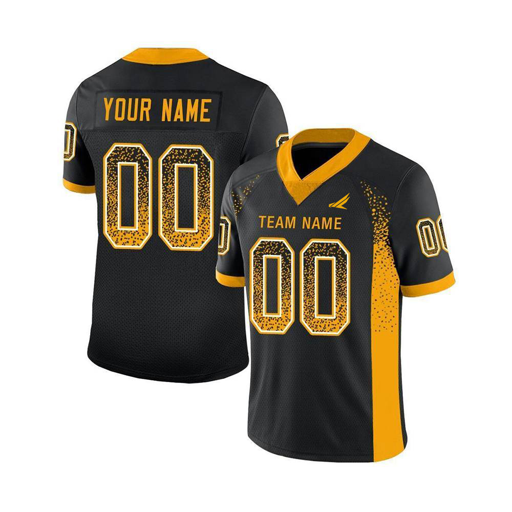 Custom Sprint Sky White-Red Football Jersey